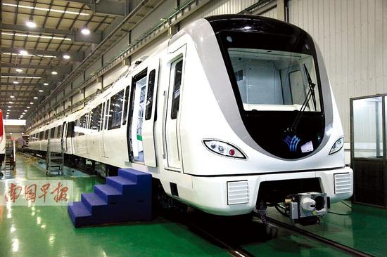 4月1日，南宁轨道交通集团有限公司发布了地铁1号线用车的外观、内饰设计效果图及部分真车实照。南宁轨道交通集团有限公司供图